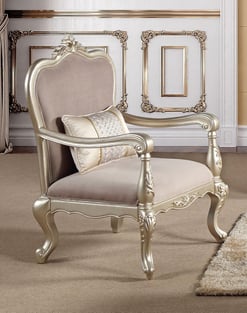 Champagne Cosmos Furniture Elanor-Set-3 Living Room interior