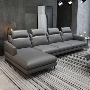 Living Room  Gray, Smoked European Furniture image