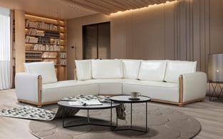 Living Room  Off-White European Furniture image