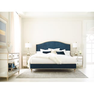 Bedroom  Gold, Blue Caracole image