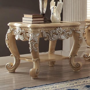 Buy Silver, Light Beige Homey Design  Accent Tables 