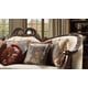 Luxury Beige Chenille Sofa Set 3Pcs Traditional Homey Design HD-1623 