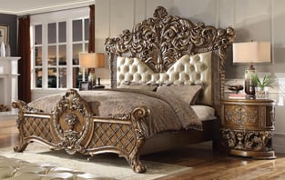 Buy Golden Brown Homey Design  Bedroom 