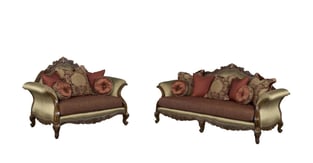 Buy Mocha, Walnut, Olive, Sage Homey Design  Living Room 