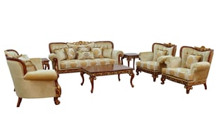 Order Gold, Sand, Walnut European Furniture 40019-C-Set-2 Living Room now