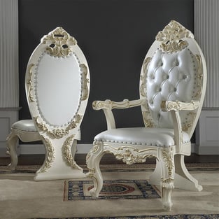 Buy Gold, Antique White Homey Design  Dining Room 