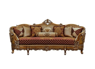 Buy Gold, Sand, Red European Furniture Living Room 