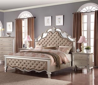 Bedroom  Silver, Gray Cosmos Furniture image