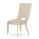 Ivory Fabric Dining Chair Set 2Pcs IN GOOD TASTE DINING CHAIR by Caracole 