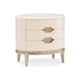  Washed Alabaster Maple Finish ADELA NIGHTSTAND Set 2Pcs by Caracole 