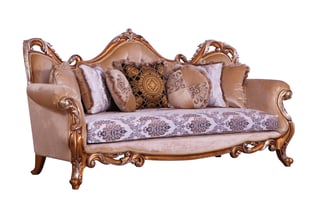 Living Room  Gold, Antique, Silver, Black European Furniture image