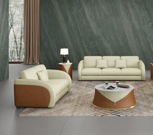 Buy Beige, Cognac European Furniture Living Room 