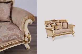 Order Beige, Gold, Sand European Furniture 40017-L  Living Room now