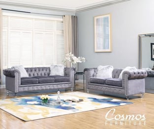 Living Room  Gray Cosmos Furniture image