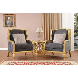 Order Gold, Cobalt blue Homey Design  HD-3PC3053 Living Room now