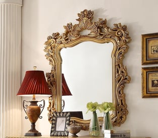 Buy now Rich Gold, Gold Finish Homey Design  HD-8016 EK-6PC