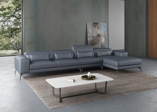 Buy Smoke, Gray European Furniture Living Room 