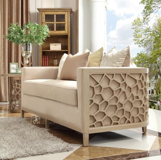 Buy Beige, Champagne Homey Design  Living Room 