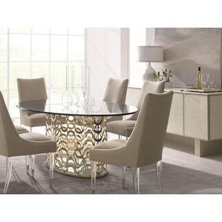 Dining Room  Beige, Gold, Clear Caracole image