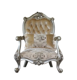 Buy Antique, Silver European Furniture Living Room 