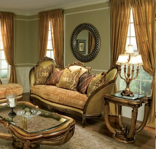 Living Room  Beige, Bronze, Gold Benneti photo