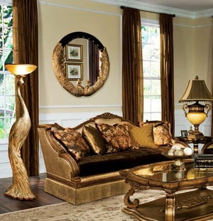 Living Room  Bronze, Brown, Gold Benneti image