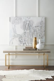 Accent Tables  Gold, Gray Caracole photo