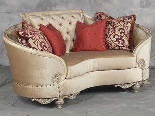 Caramel, Cream, Rose Homey Design  HD-90009 SL-Set-2 Living Room interior