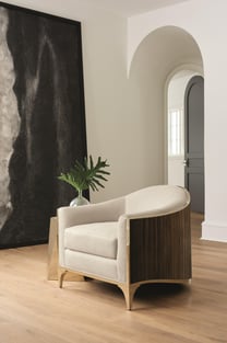 Living Room  Cream, Ebony Caracole image