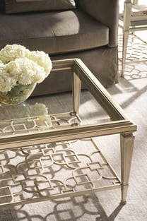 Accent Tables  Silver, Metal Caracole photo