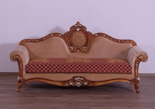 Buy Gold, Silver, Red European Furniture Living Room 