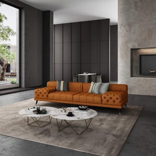 Living Room  Cognac European Furniture image