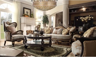 Living Room  Beige, Brown Homey Design  photo