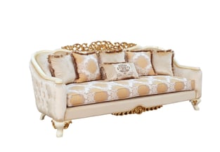 Living Room  Beige, Gold, Antique European Furniture image