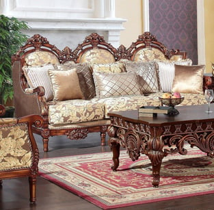 Order Golden Beige, Sand Homey Design  HD-520-S Living Room now