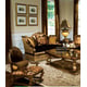 Luxury Brown Bronze Silk Chenille Sofa Set 3Ps Special Order Benetti's Violetta