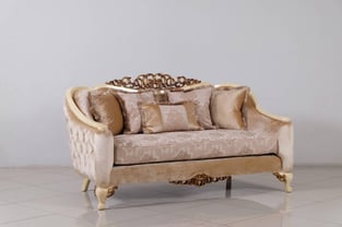 Buy Beige, Gold, Antique, Pearl European Furniture Living Room 