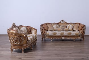 Living Room  Gold, Sand European Furniture image