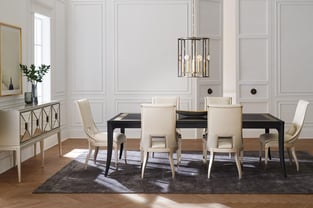 Order Gold, Mirrored Caracole CLA-019-681 Dining Room now