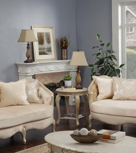 Buy Beige, Ivory, Cream Benneti Living Room 