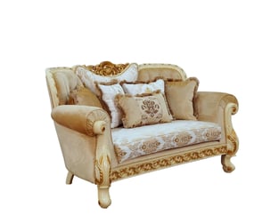 Order Gold, Sand, Off-White European Furniture 40015-Set-4 Living Room now