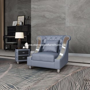 Living Room  Gray European Furniture image