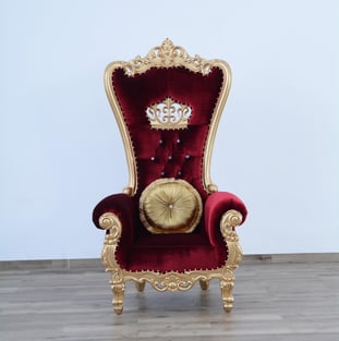 Buy now Burgundy, Gold, Red European Furniture 35095