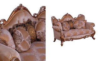 Buy now Brown, Gold, Antique, Silver European Furniture 38994-L 