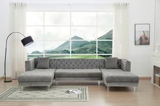 Living Room  Gray Cosmos Furniture photo