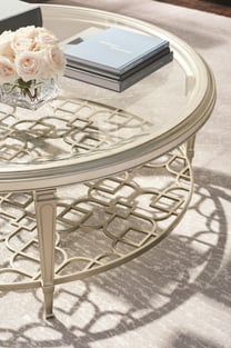 Silver, Metal Caracole CLA-418-406 Accent Tables interior