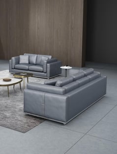 Buy Smoke, Gray European Furniture Living Room 