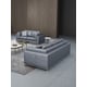 Smokey Gray  Italian Leather Sofa Set 2Pcs Contemporary PICASSO EUROPEAN FURNITURE