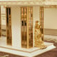 Thumbnail of Buy Beige, White, Gold Homey Design  Dining Room 