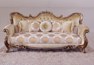 Buy Brown, Gold, Antique, Silver European Furniture Living Room 